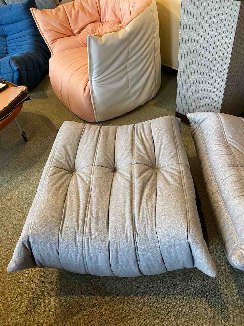 正規品】トーゴソファ リーンロゼ パフ オットマン リーンロゼ トーゴ