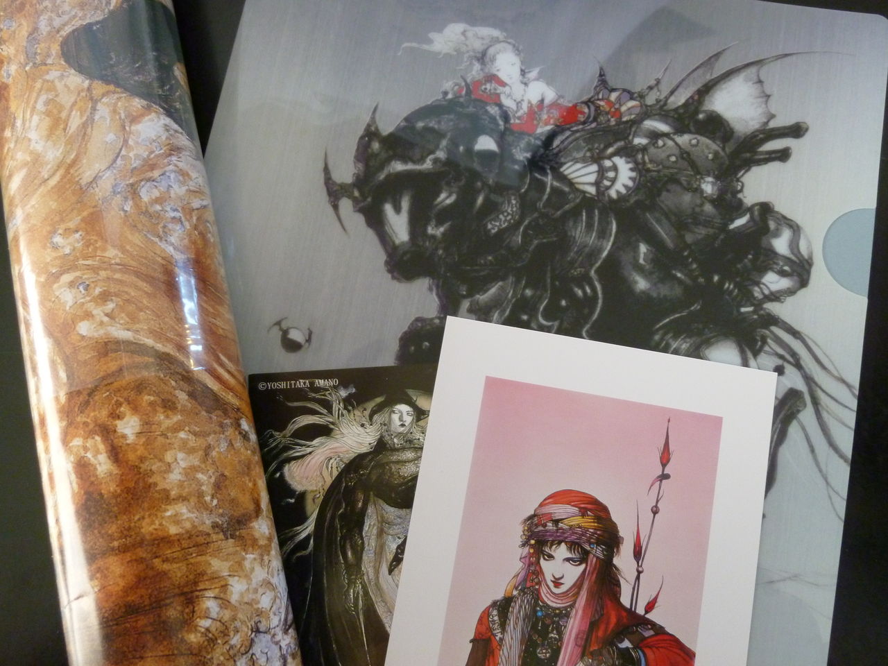 天野喜孝来場展 : 「こんなことありました」という日記・きょろんの