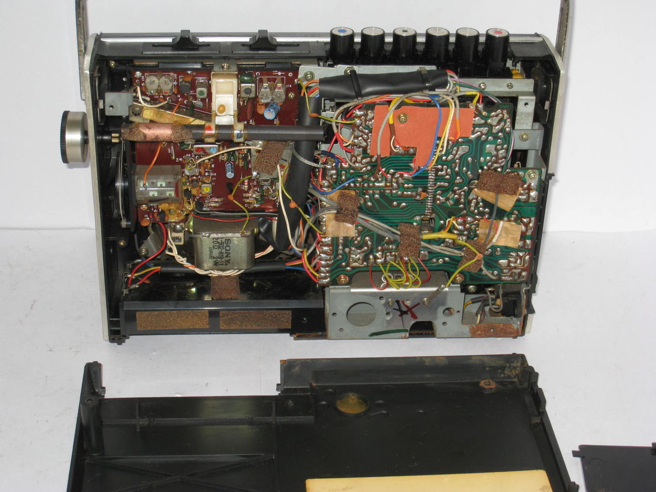 ソニーラジカセCF-1780の修理 : 真空管ラジオ修理キッシー工房