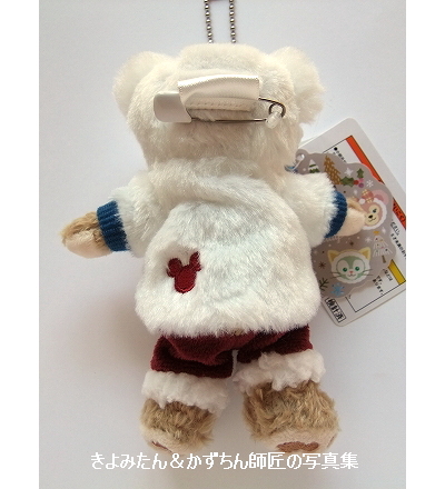 ダッフィーのウィンターホリデー2019 ぬいぐるみバッジとストラップ