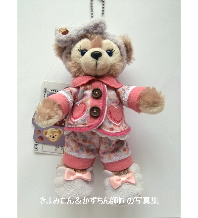 オータムスリープオーバー ダッフィーとシェリーメイの、ぬいぐるみ