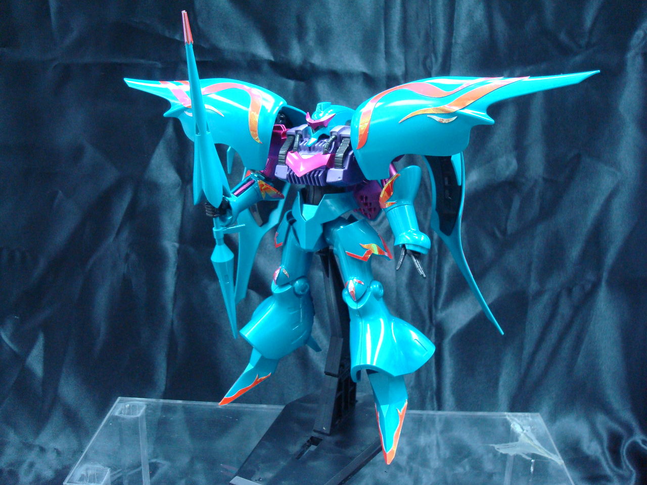 実演レポート「HGBF キュベレイパピヨン」をパール塗装したッ