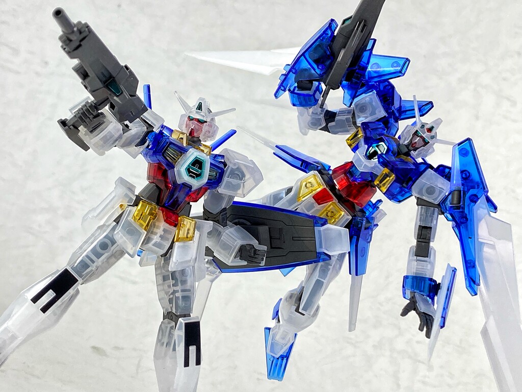 HG 機動戦士ガンダムAGE MSセット[クリアカラー] レビュー(前半