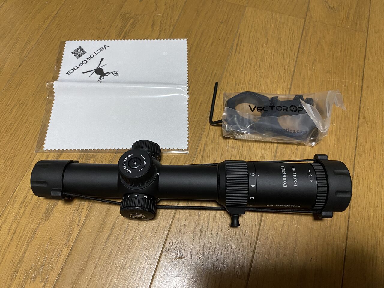 アイテムレビュー】VectorOptics Forester 1-5x24mm Gen.2 : Bravo1は