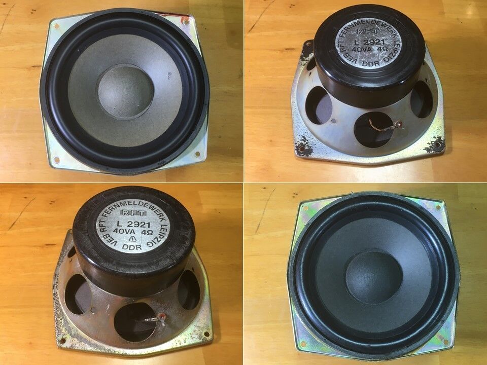 RFT ビンテージ20cm口径 L2921 2Way ペア 最強ユニット 強力低音