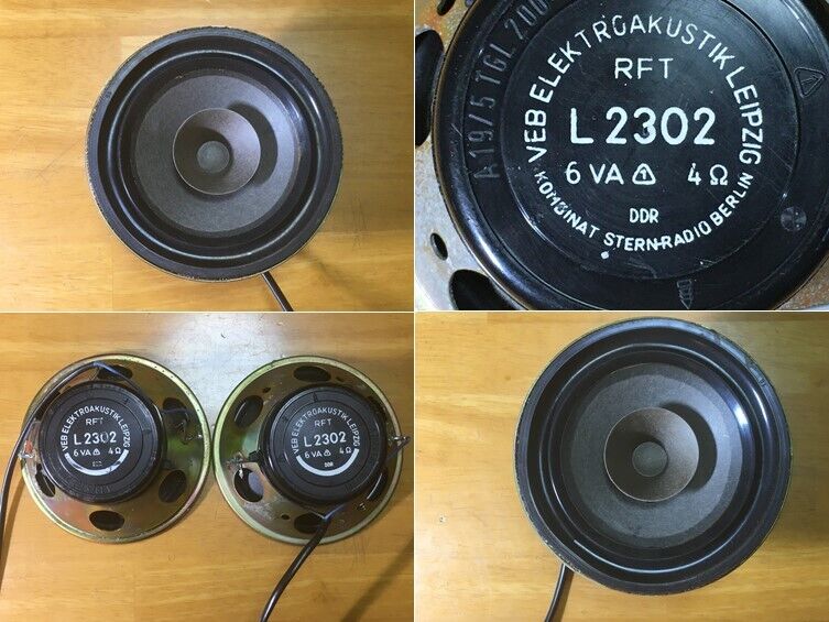 東独RFT ビンテージ 傑作L2302 システム 小型最高峰 ペア