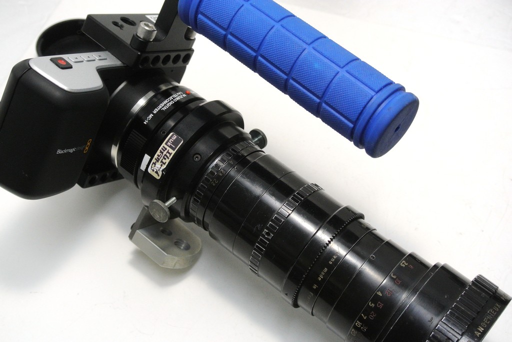 16mm用 Arriflex angenieux 10x12をBMPCCとGH4・4KクロップモードでMC