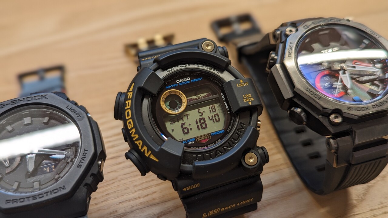 イルクジ2024フロッグマン「GW-8201K-7JR」のサイズ感を色違いモデルで