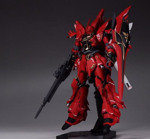RG 1/144 シナンジュ 全塗装 : Namicomのガンプラ