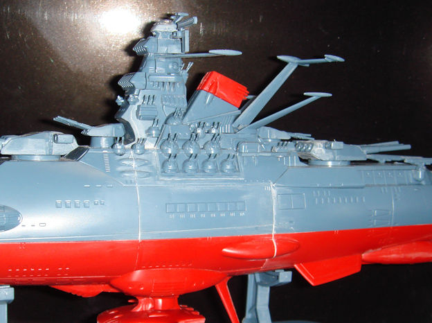 1/1000宇宙戦艦ヤマト2199 コスモリバースVer.製作中-1 : 真ハセログ