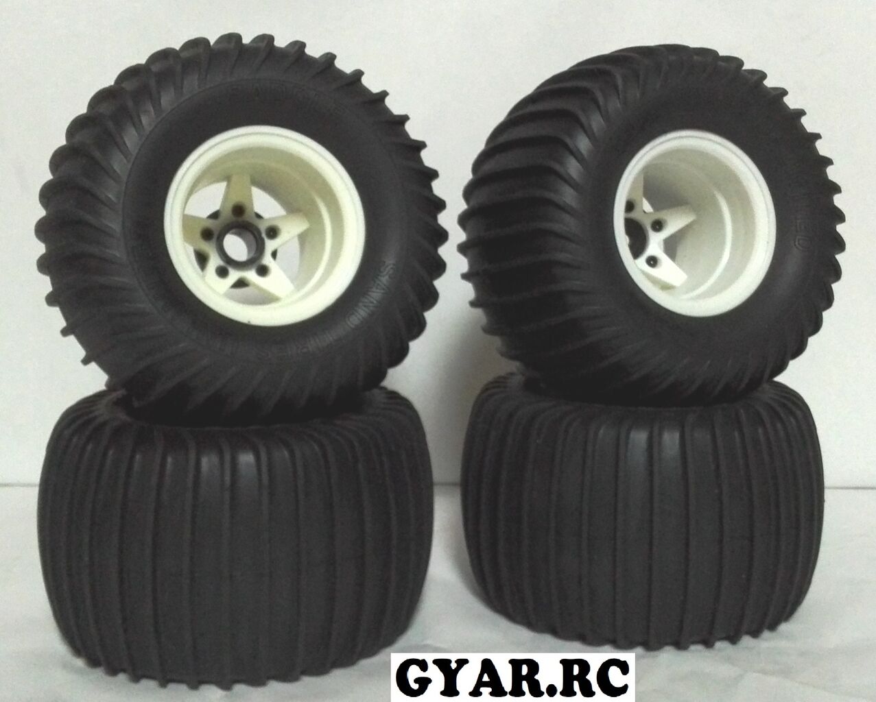 タミヤ ブリッツアー ビートル 2011 用 パドル タイヤ ホイール GYAR