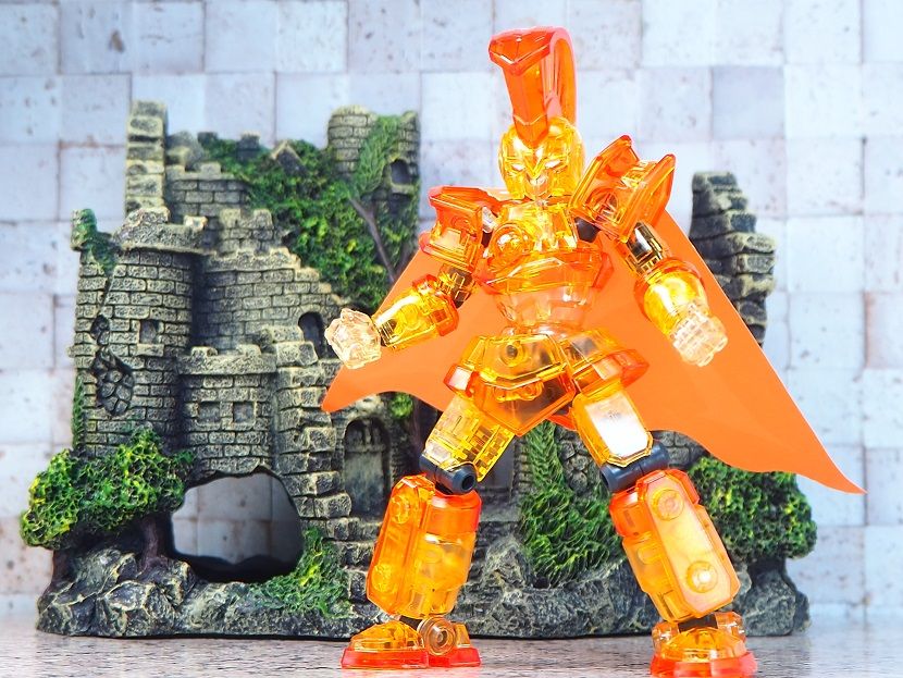 ダンボール戦機 LBXアキレスVモード vs LBXジ・エンペラー