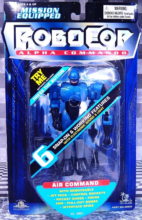 トイアイランド ロボコップ エアコマンド レビュー : おもちゃの巣