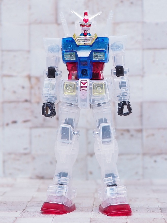 HGUC ガンダム ガンプラEXPO限定 クリアカラーバージョン レビュー