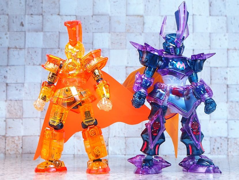 ダンボール戦機 LBXアキレスVモード vs LBXジ・エンペラー