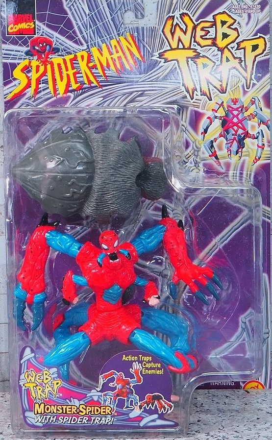 トイビズ スパイダーマン ウェブトラップ モンスタースパイダー