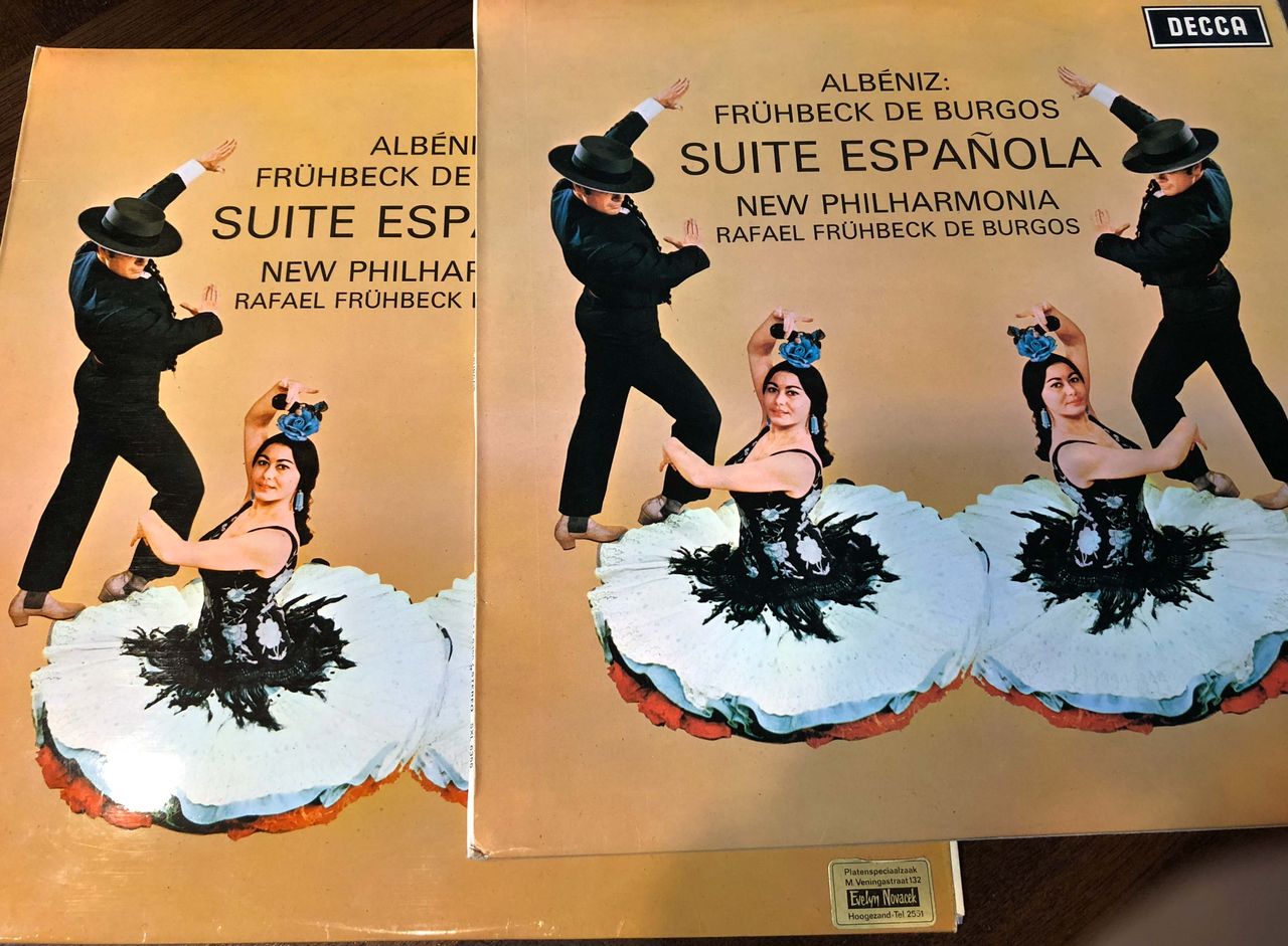 DECCA名盤「デ＝ブルゴス指揮アルベニス・スペイン組曲」(1968)の初期