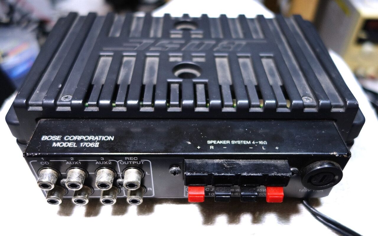 BOSE 1706Ⅱ ジャンクを入手しました : アンプジャンカーのblog