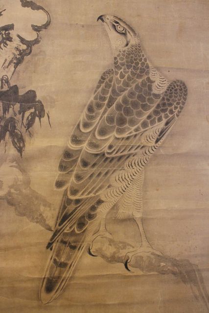 忘れられた江戸人物誌554 曽我そが二直庵にちょくあん-1656-筆水墨樹上