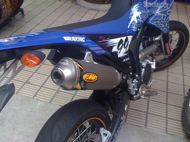 j*e様 ヤマハ WR250X/R FMF Q4 メガボム エキゾーストマニホー j*e様