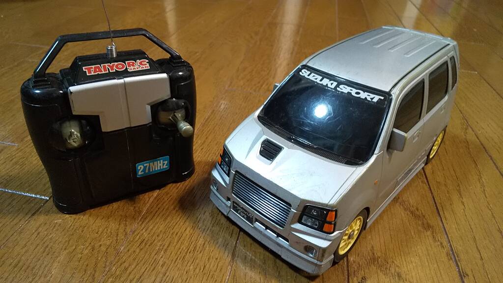 1998年頃【TAIYO 1/20 SUZUKI ワゴンR RR】他 toyco スズキMRワゴン
