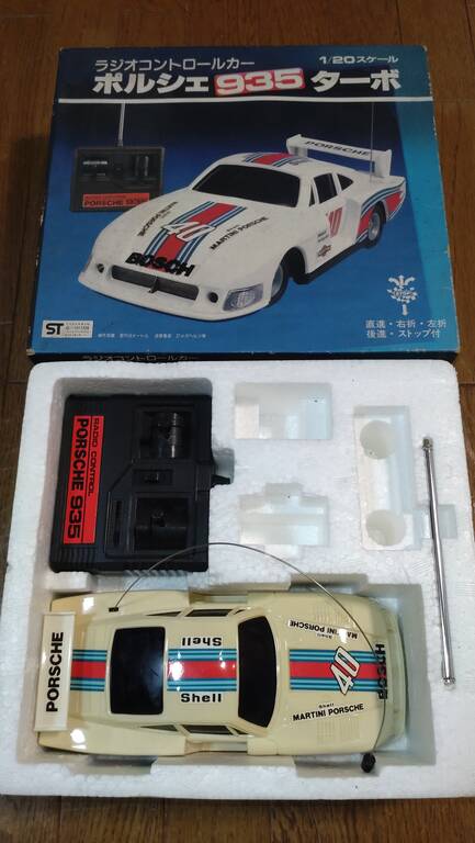 1978年頃【朝日通商 1/20 ポルシェ935ターボ】約45年前の不動品だった