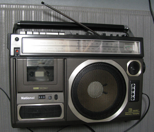 ナショナル RQ-568 （ラジカセ） : フラットバーロードで行こう！
