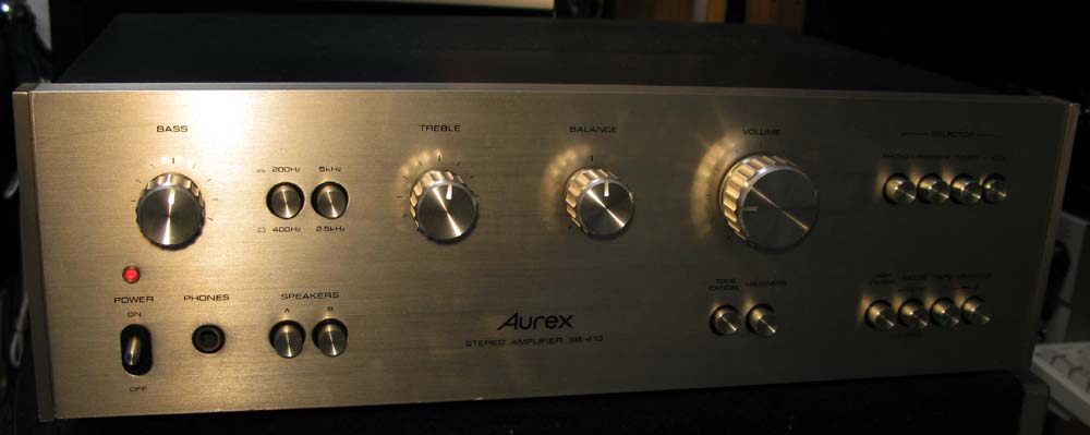 Aurex プリメインアンプ SB-410 Aurex/Toshiba SB-410の仕様 オー