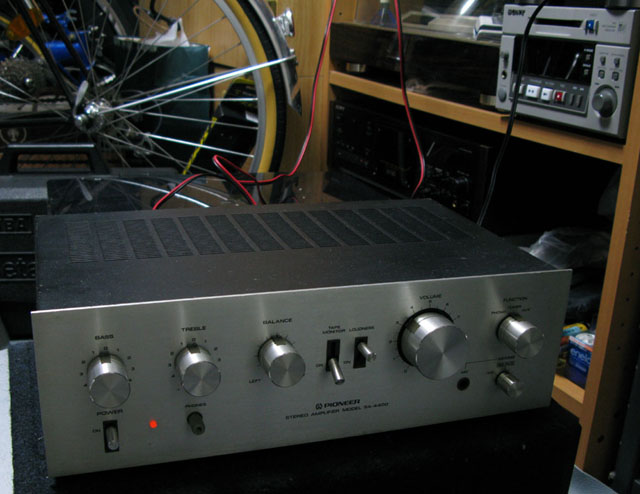 パイオニア SA-4400 （プリメインアンプ） : フラットバーロードで行こう！