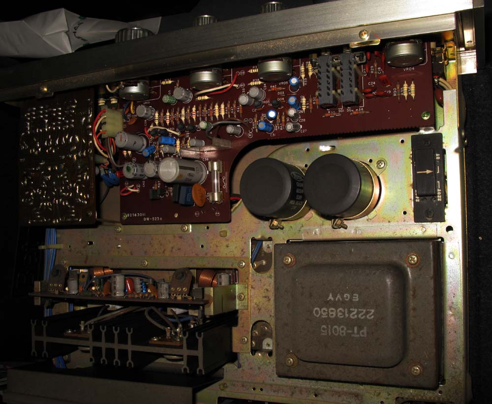 AUREX SB-410 （プリメインアンプ） : フラットバーロードで行こう！