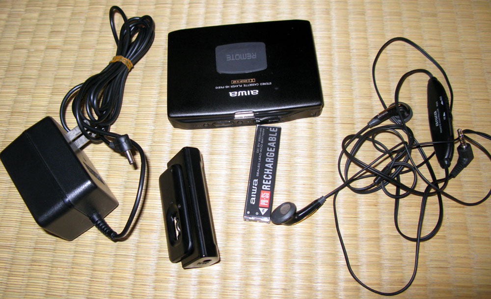 AIWA HS-PX610（ポータブルカセットプレーヤー） : フラットバーロード