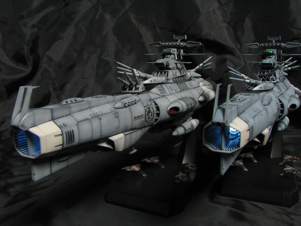 1/1000 バンダイ 宇宙戦艦ヤマト2202 主力戦艦ドレッドノート ④