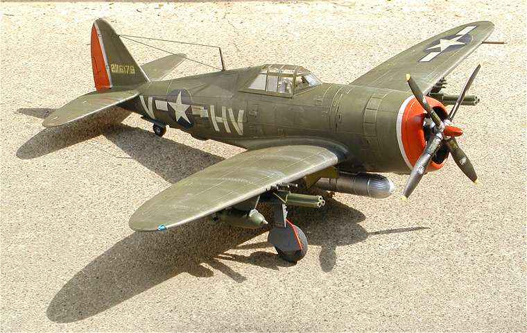 ◉P47サンダーボルト レイザーバック（MONOGRAM 1/48）2005年6月完成