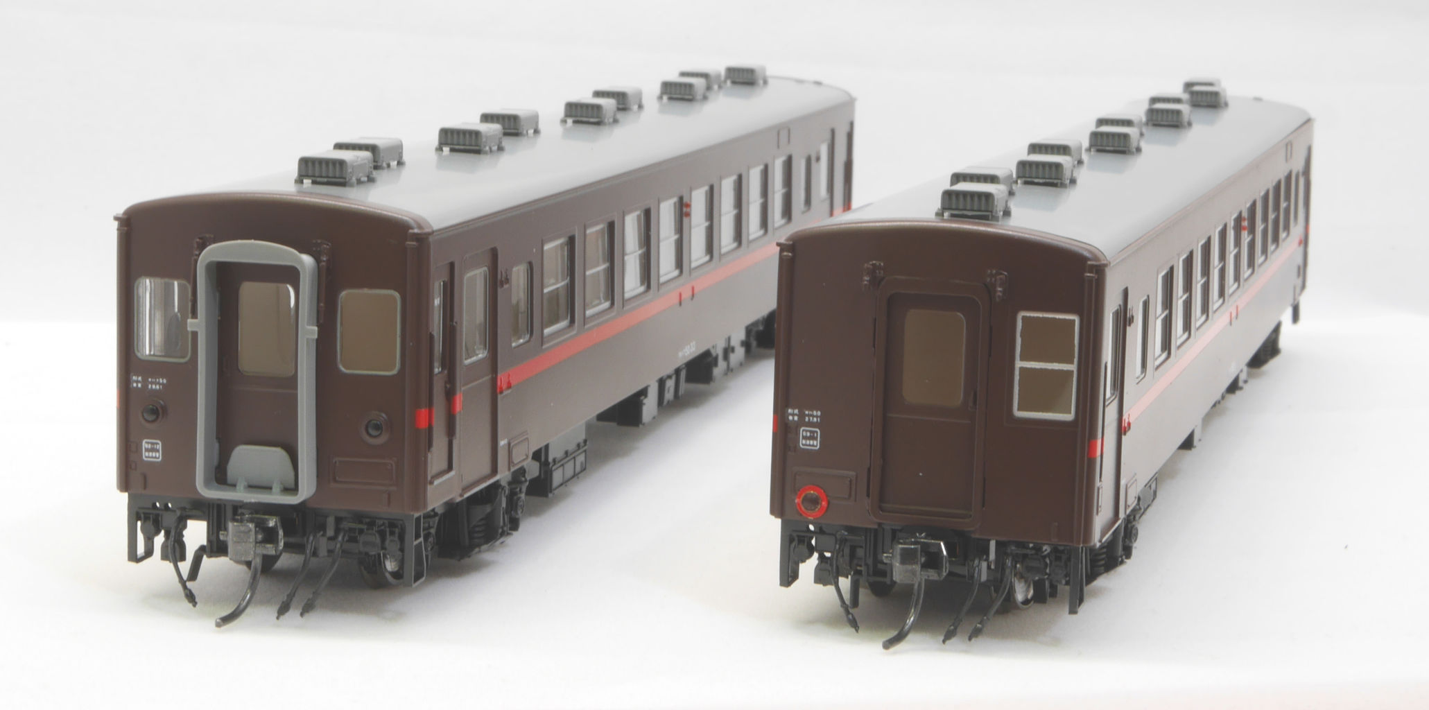 エンドウ HOゲージ オハ50系客車6両 ブラスモデル エンドウ 国鉄50系