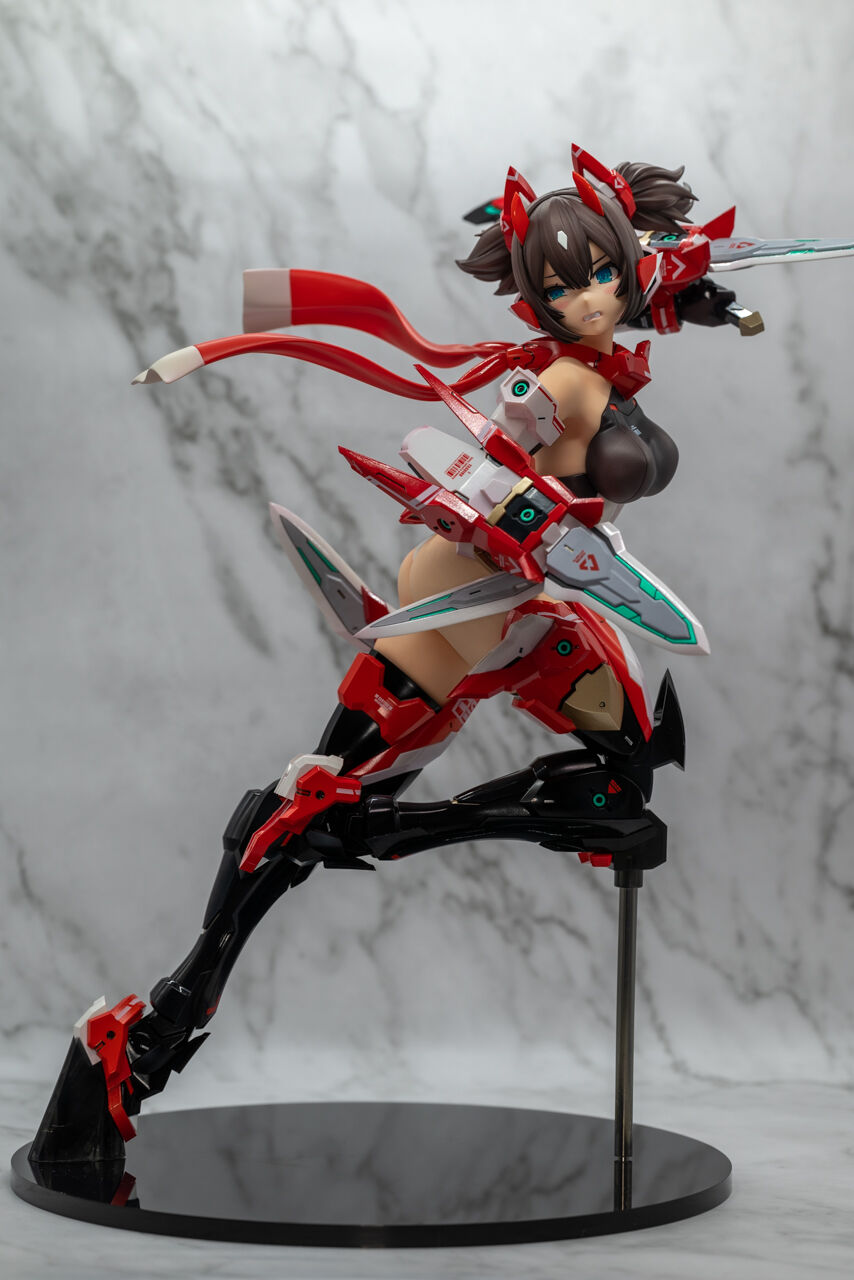 メガミデバイス 朱羅 忍者 （2/1スケールモデル） レビュー : うこべや