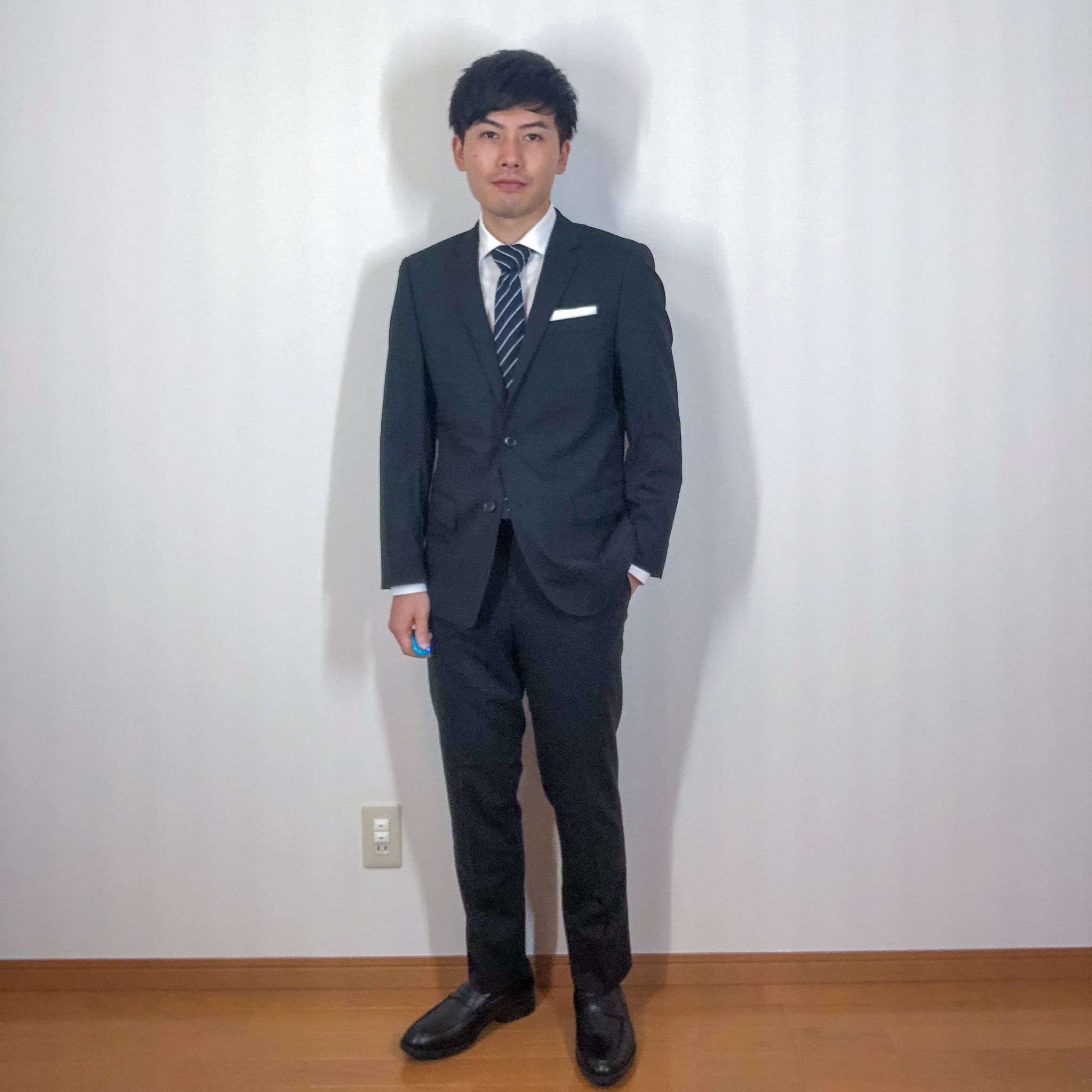 ストレッチウールスリムフィットジャケット（オールシーズン） セミ