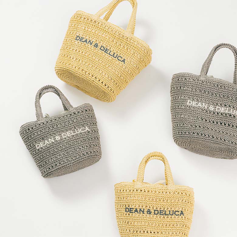 DEAN & DELUCA】BEAMSコラボ！保冷バッグ付きクロッシェバスケット