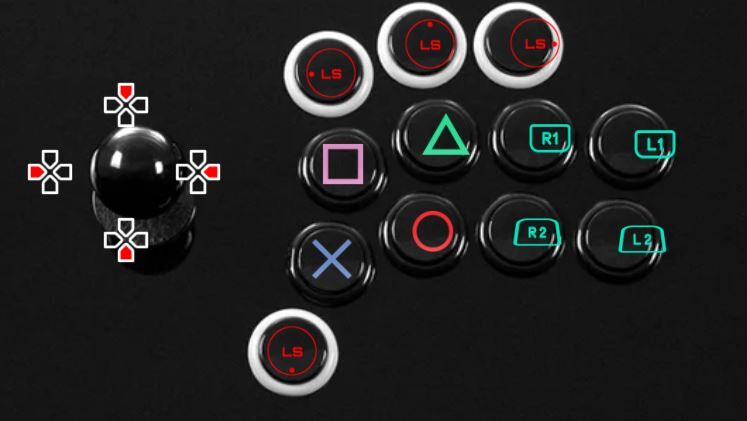 アケコン】裏蓋を開けずにボタン配置を変えれる「Hit Box Cross|Up