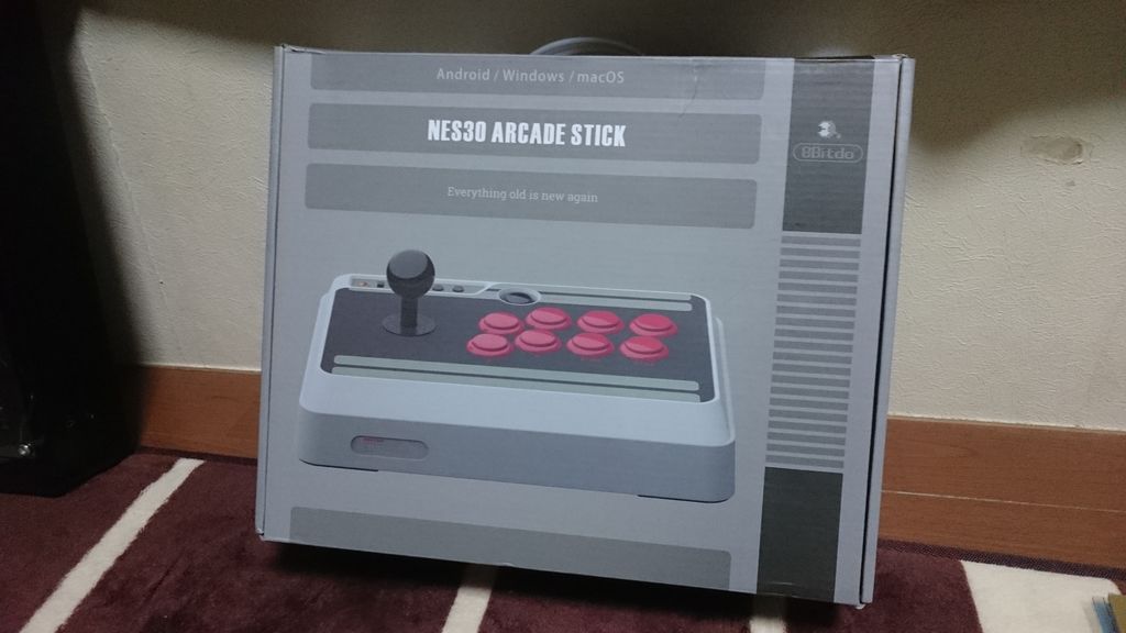 徹底レビュー】Switchでも使える「8Bitdo N30 Arcade Stick」 海外仕様