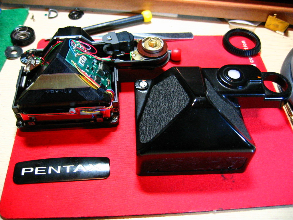 バケペンのファインダーのレストア : カメラと写真が大好きな毎日 + バイク