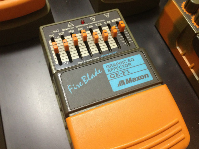 ☆ペダル検証 第56弾 Maxon Fire Blade Effector Board編 : ジナパパ