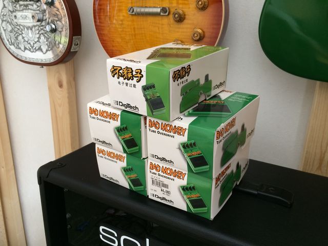 ☆Digitech BAD MONKEYの価格高騰に何思う… : ジナパパ一家の何てこと