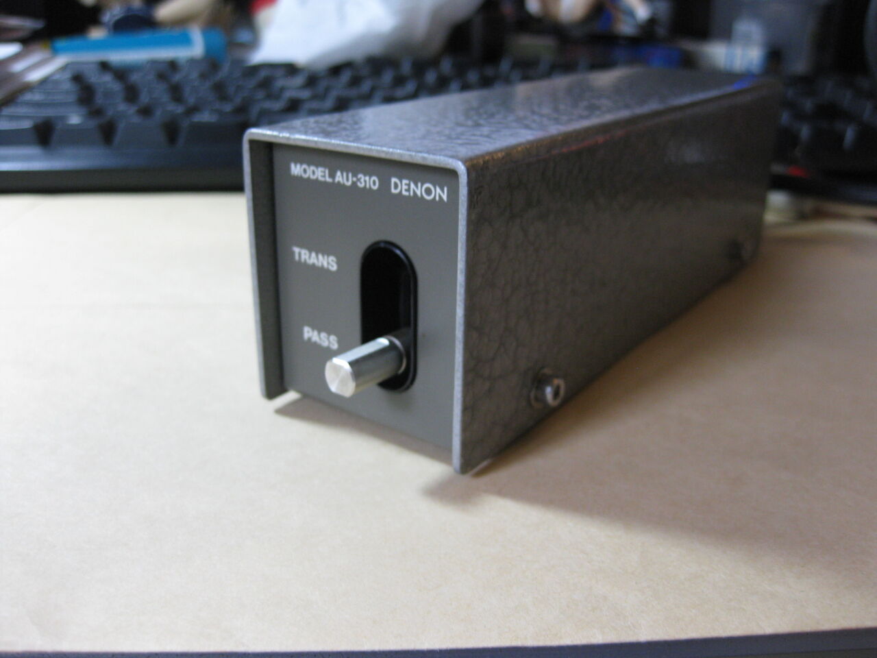 DENON AU-310（MC昇圧トランス）入手 : レコードをCDにします