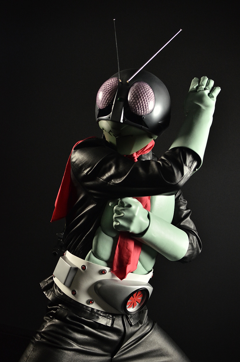 1/1「仮面ライダー旧1号」 : 空想玩具シリーズ