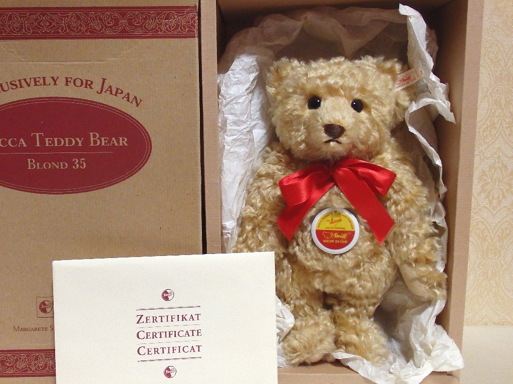 シュタイフ社・1997年日本限定「リカ・テディベア」 : よきべあ