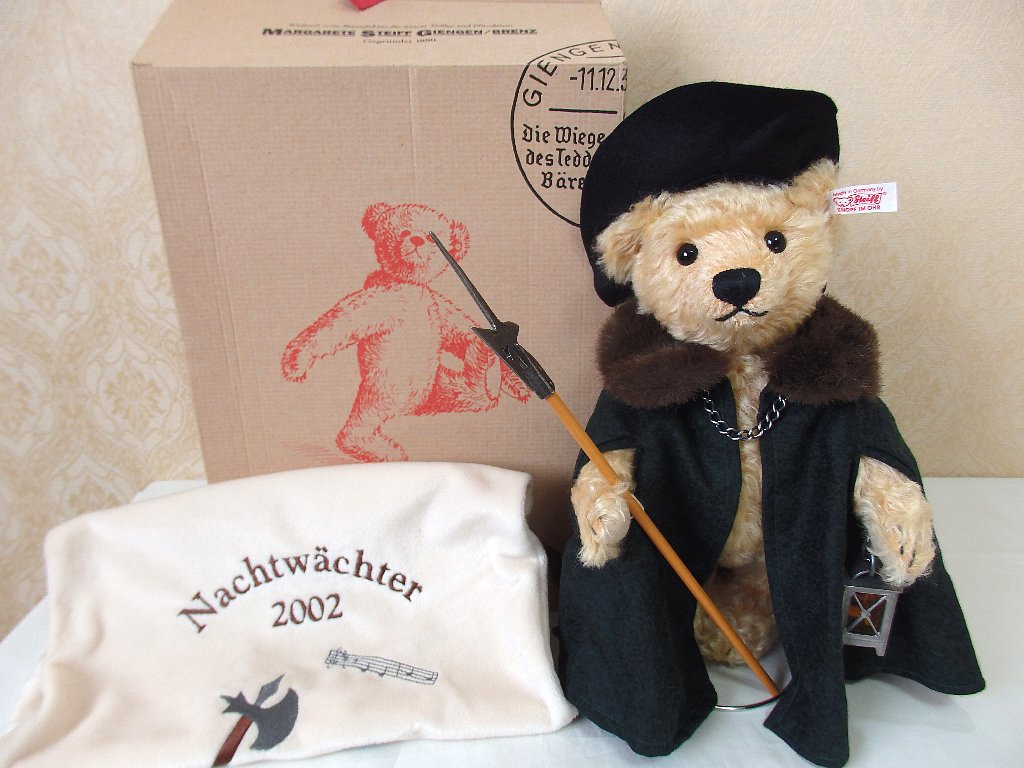 シュタイフ社・2002年限定「ナイトウォッチャー テディベア」 : よきべ