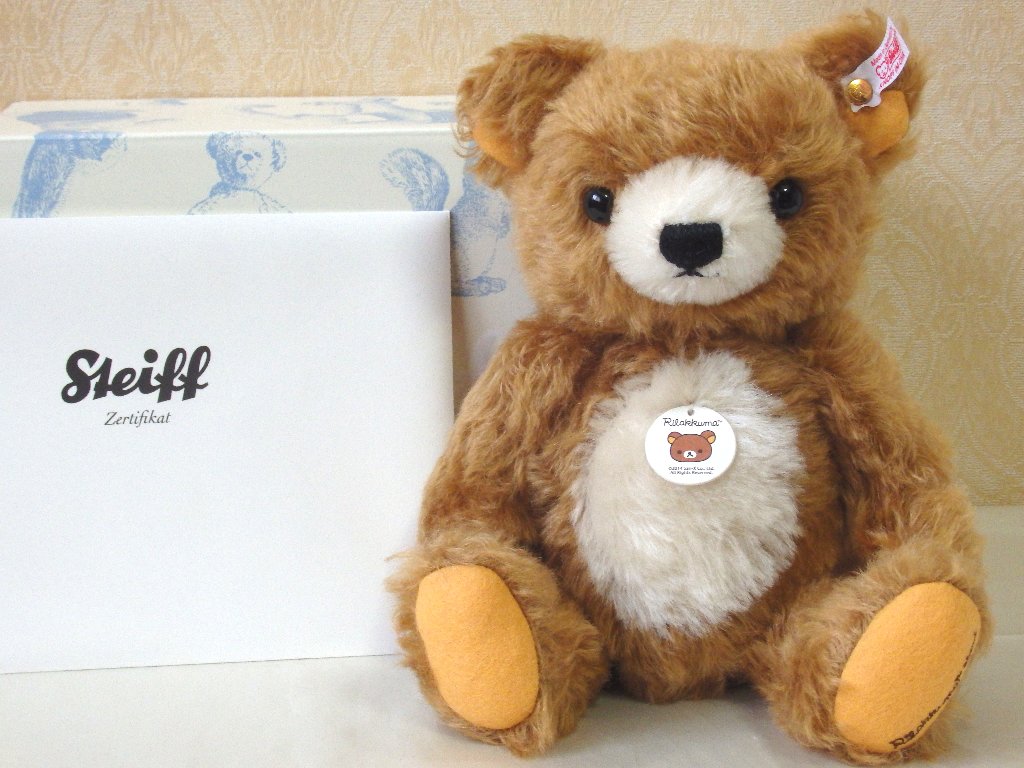シュタイフ社・2014年日本限定 コラボテディベア「リラックマ」 : よき