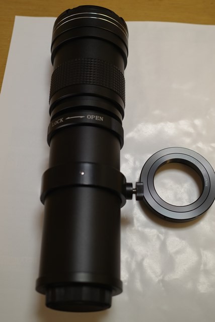お手軽超望遠レンズ「JINTU 420-800mm 」買ってみた : のんびりと高知で