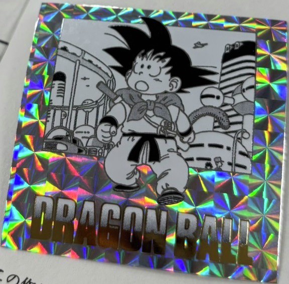 ドラゴンボール40周年記念 オリジナルイラストレーション シール
