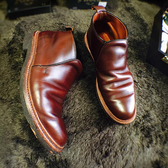 オールデン1262ゴアチャッカブーツのエイジング : NATORIYAのブログ